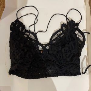 Black bralette